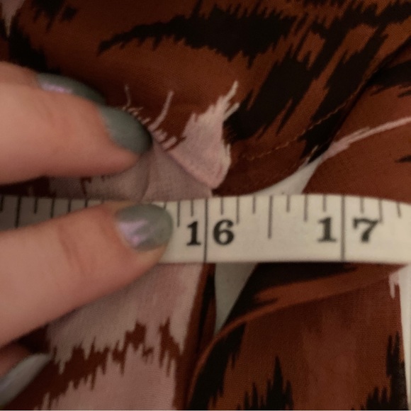 GANNI Monette Georgette Midi Cold Shoulder Floral Dress - Picture 11 of 12